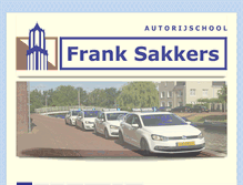Tablet Screenshot of franksakkers.nl